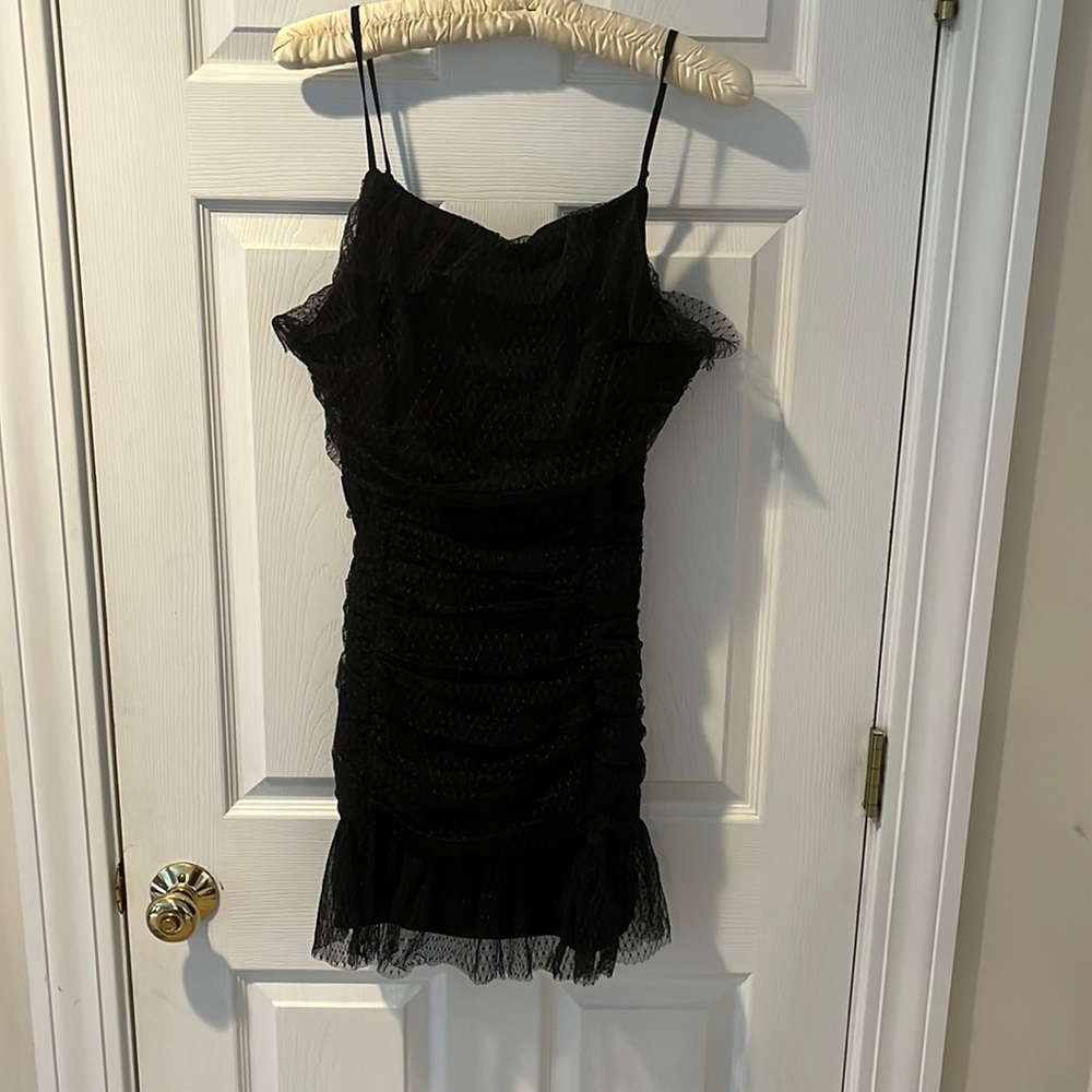 Lulu’s Black spaghetti strap dress